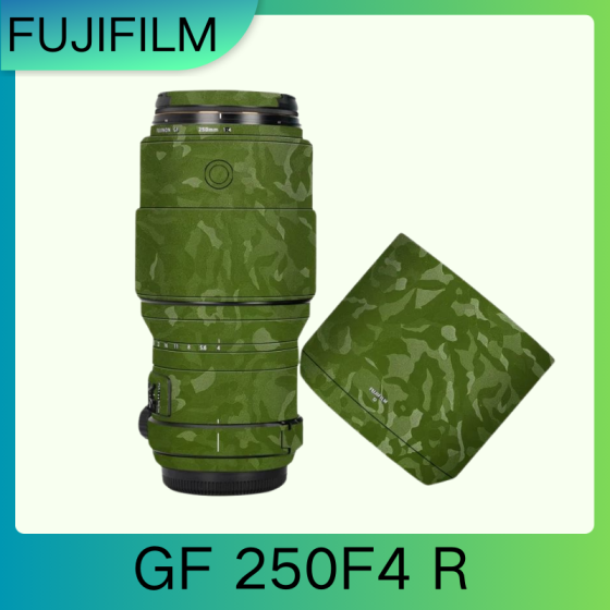 Lentes Fujifilm GF250F4 R  - Pele câmera, adesivo câmera - com alta resistência a arranhões, à prova d'água e com design elegante.